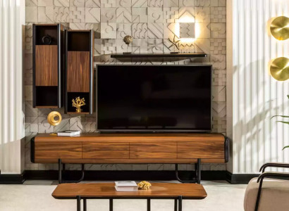 Wall unit Wardrobe Shelf Cabinets Wall units Sideboard Coffee table 5 pieces.